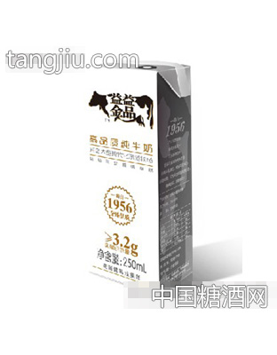 益益金品纯牛奶250ml
