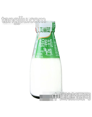 鲜之道瓶装鲜牛奶195ml