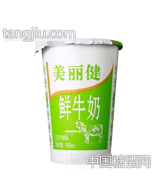 鲜之道纸杯鲜牛奶180ml