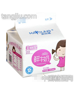 小博士屋顶鲜牛奶150ml