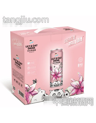 燕小唛百合燕麦露8罐礼盒装