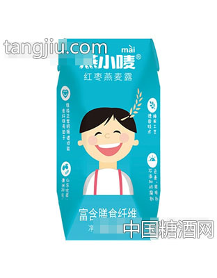 燕小唛红枣燕麦露利乐钻210ml