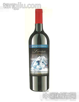 天鹅河希拉干红葡萄酒13.5vol
