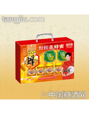 野桂花蜂蜜250g4瓶装礼盒