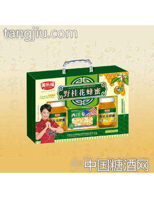 野桂花蜂蜜500g2瓶装礼盒