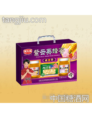 紫云英蜂蜜500g2瓶装礼盒