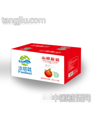 法丽兹山楂酸奶箱装