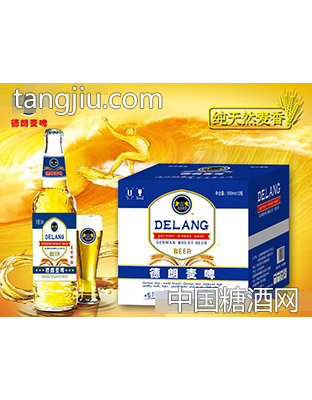 德朗麦啤·麦香啤酒500mlx12瓶