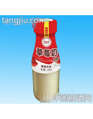 蜜沁源草莓奶饮品250ml