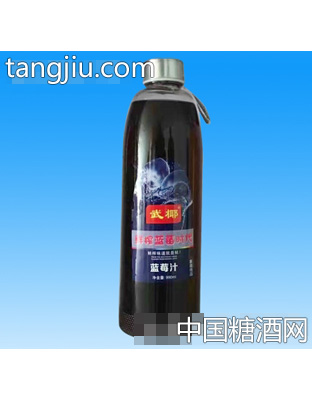 武椰蓝莓汁990ml