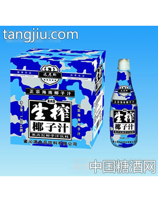 达尼斯正宗海南生榨椰子汁1.25Lx6瓶