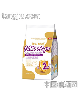 美儿贝滋金钻配方奶粉2段400g