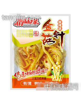 情味缘香辣味金针菇称重独立包
