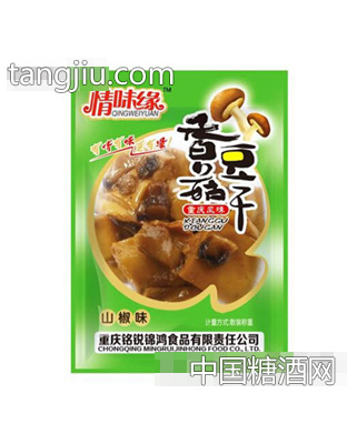 情味缘香菇豆干山椒味称重独立包