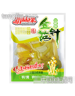 情味缘山椒味金针菇称重独立包