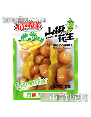 情味缘山椒花生称重独立包
