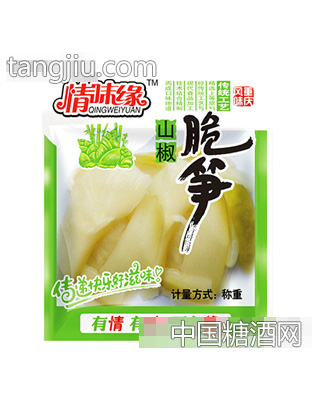 情味缘山椒脆笋称重独立包