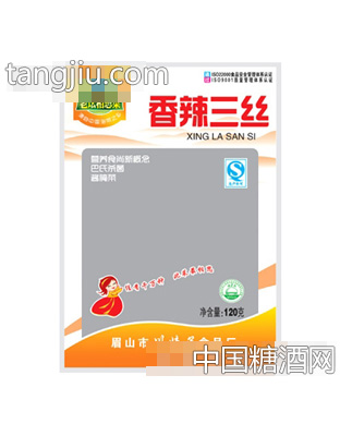 香辣三丝120克