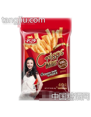 酥愿烧烤味沙琪玛虾条40g