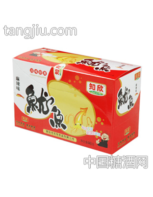 知欣麻辣味鱿鱼箱装