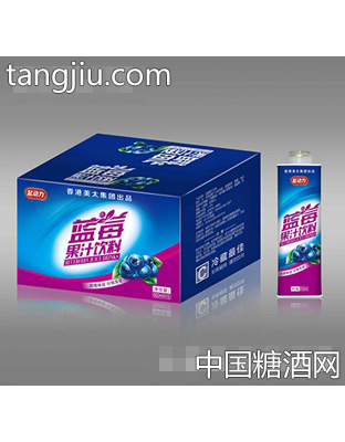 起动力600ml蓝莓果汁