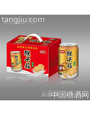 起动力猴头菇植物饮料(金罐)