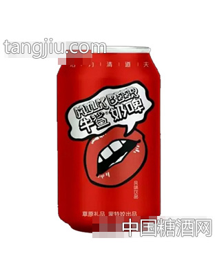 牛鲨奶啤风味饮品罐装300ml