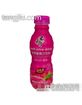 420ml和才鲜榨蜜桃汁饮料