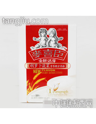 麦喜臣金胚活芽胡萝卜蔬菜米粉