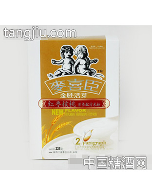 麦喜臣金胚活芽红枣核桃米粉