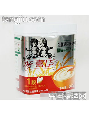 麦喜臣金胚活芽DHA蛋黄米粉