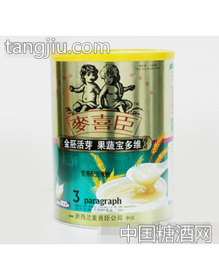 麦喜臣金胚活芽果蔬宝多维米粉