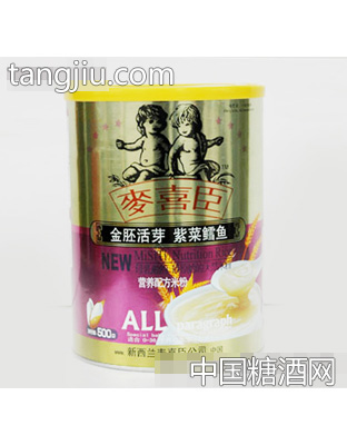 麦喜臣金胚活芽紫菜鳕鱼米粉