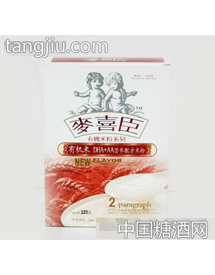 麦喜臣有机DHA+AA米粉