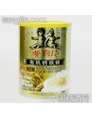 麦喜臣有机钙铁锌米粉