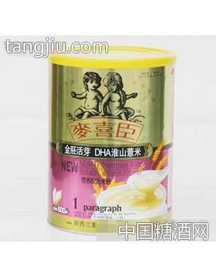 麦喜臣金胚活芽DHA淮山薏米米粉