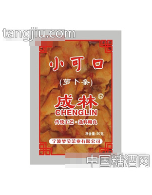 小可口萝卜条50克
