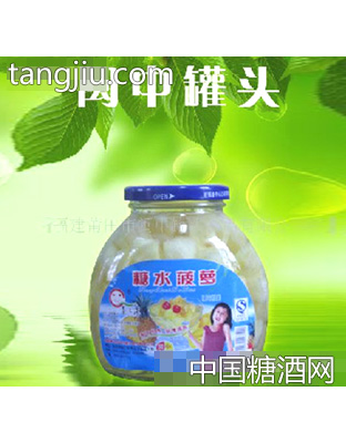 糖水菠萝罐头500G