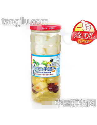 喜天果热带杂果罐头360g