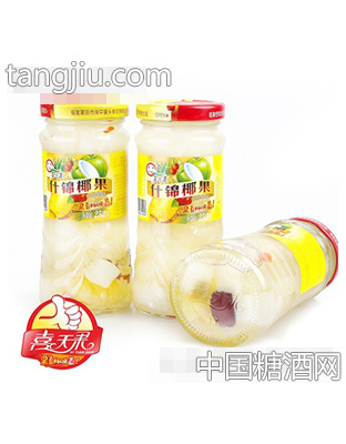 喜天果什锦椰果罐头252g