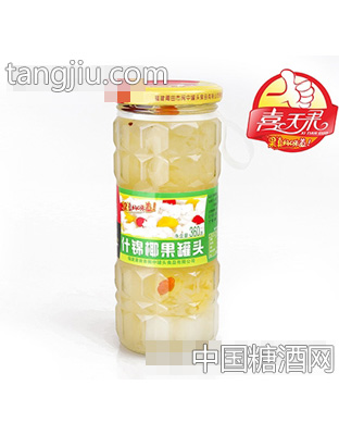 喜天果什锦椰果罐头360g