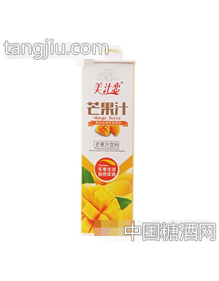 美汁恋1L芒果汁