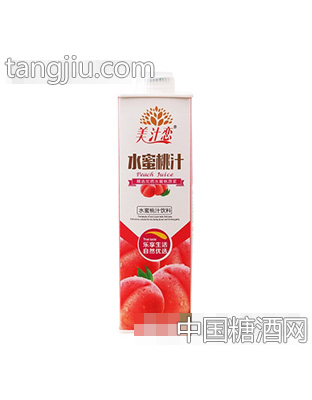 美汁恋1L水蜜桃汁
