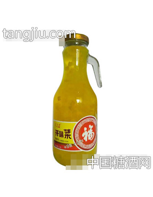 美汁恋开味菜菠萝粒饮料