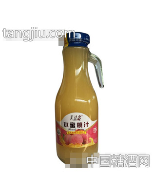 美汁恋水蜜桃汁果汁饮料1.5L
