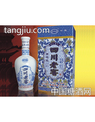 唐传道·四川老窖青花瓶