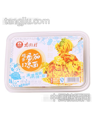 南街村鸡蛋番茄凉面