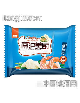 南沪美厨虾仁水饺500g