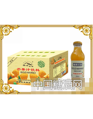 楠溪庄园芒果汁饮料420ML