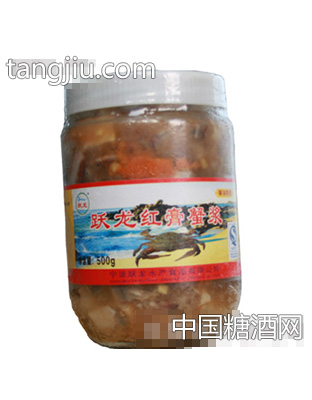 跃龙红膏蟹浆500克